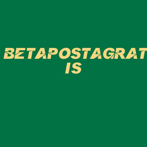 Logo da BETAPOSTAGRATIS